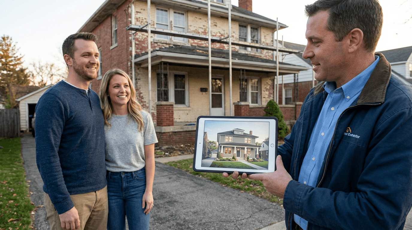 Accompagner ses devis facade avec des visuels clients