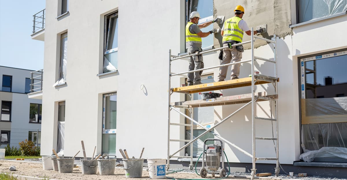 Enduit façade : dosage, météo et gestes de pose pour un chantier sans défaut