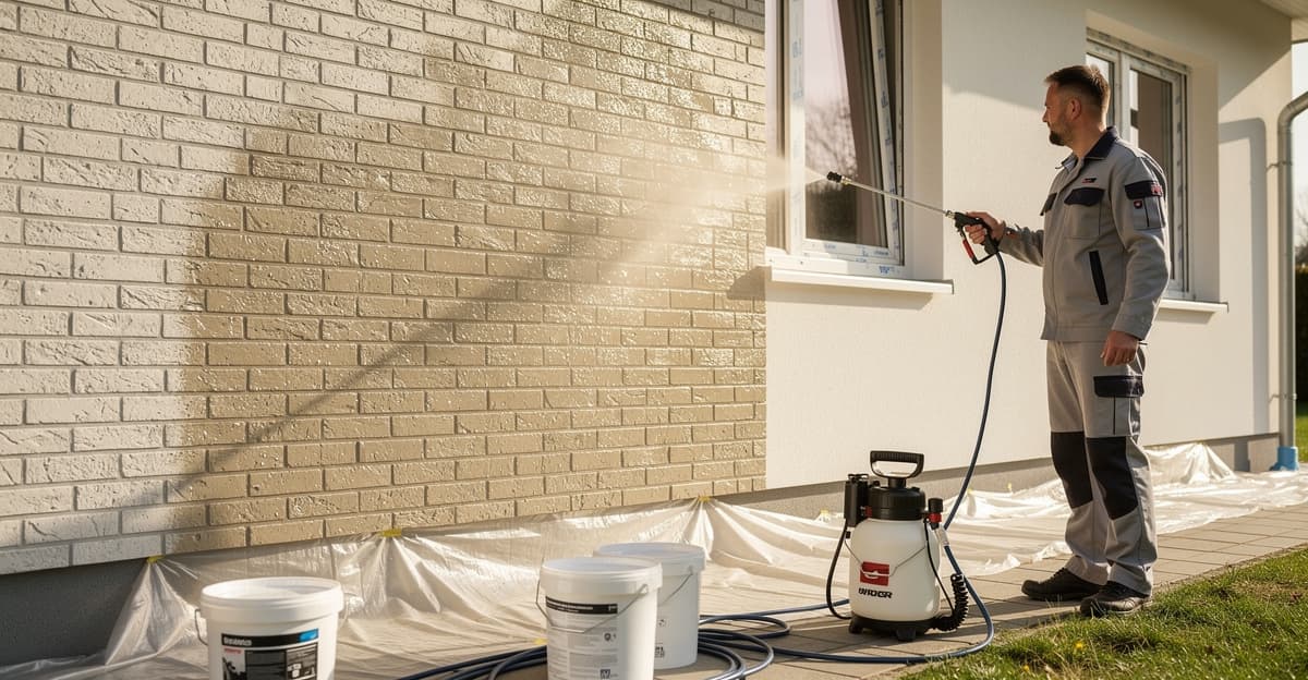 Hydrofuge facade : bien choisir, calculer la consommation et réussir l’application